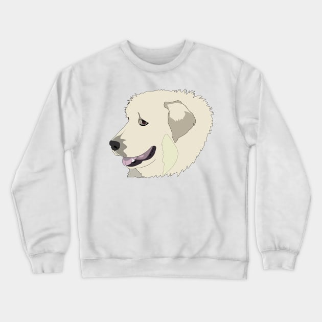 Pyrenean Mountain dog Crewneck Sweatshirt by doggyshop